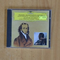 PAGANINI - VIOLINKONZERTE NOS 1 & 2 - CD