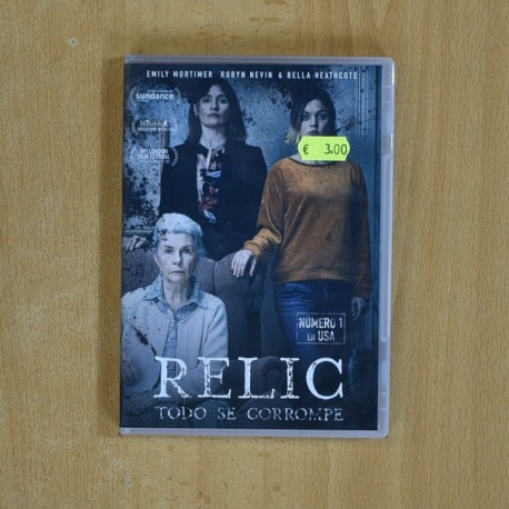 RELIC TODO SE CORROMPE - DVD