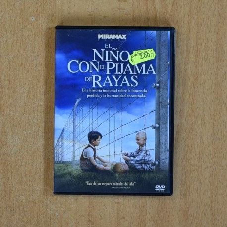 EL NIÃO CON EL PIJAMA DE RAYAS - DVD