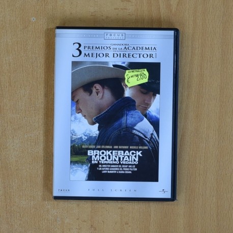 BROKEBACK MOUNTAIN - DVD