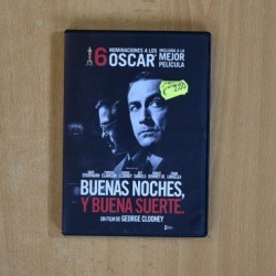 BENAS NOCHES Y BUENA SUERTE - DVD