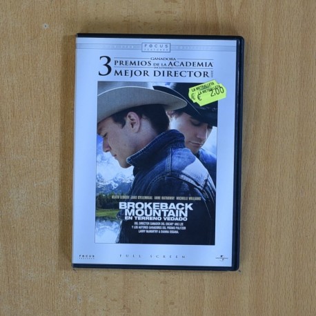 BROKEBACK MOUNTAIN - DVD