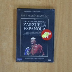 GRAN ANTOLOGIA DE LA ZARZUELA ESPAÑOLA - DVD