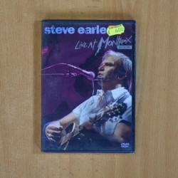 STEVE EARLE - LIVE AT MONTREUX - DVD