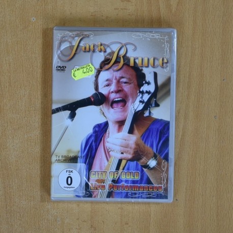 JACK BRUCE - CITY OF GOLD - DVD