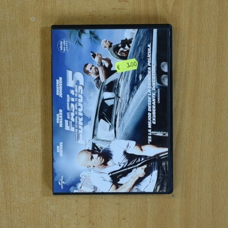 FAST & FURIOUS 5 - DVD