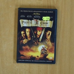 PIRATAS DEL CARIBE LA MALDICION DE LA PERLA NEGRA - DVD