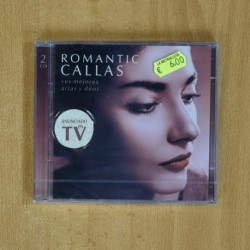 MARIA CALLAS - ROMANTIC CALLAS - 2 CD