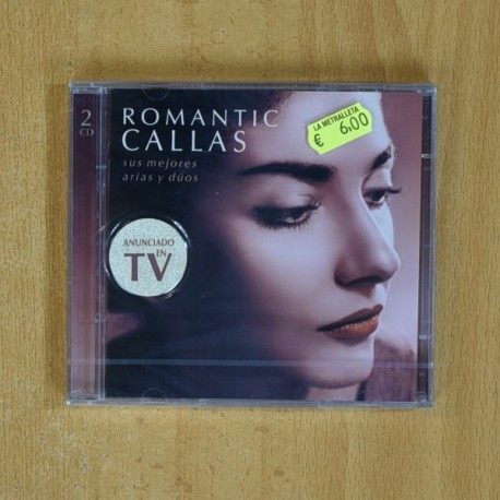 MARIA CALLAS - ROMANTIC CALLAS - 2 CD