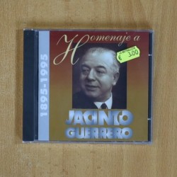 JACINTO GUERRERO - HOMENAJE - CD