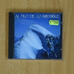 SUSO SAIZ - AL FILO DE LO IMPOSIBLE - CD