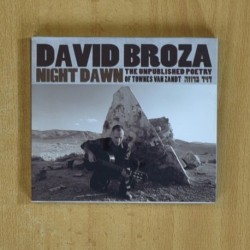 DAVID BROZA - NIGHT DAWN - CD