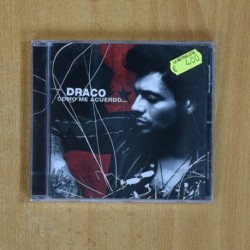 DRACO - COMO ME ACUERDO - CD