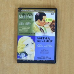 EL HALCON MALTES / SATAN MET A LADY - DVD