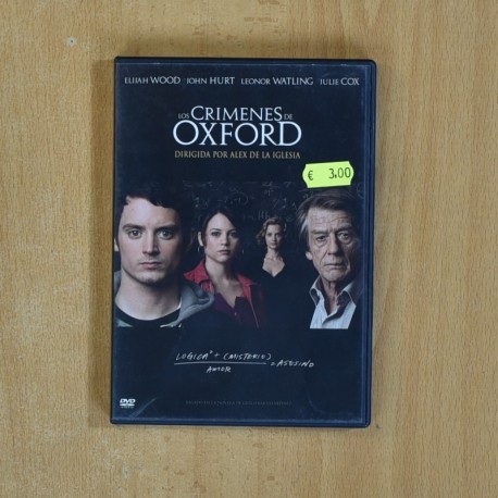 LOS CRIMENES DE OXFORD - DVD