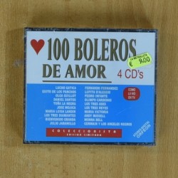 VARIOS - 100 BOLEROS DE AMOR - 4 CD