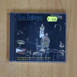 DUO DIALOGOS - CONTEMPORARY PERCUSSION MUSIC FROM BRAZIL - CD