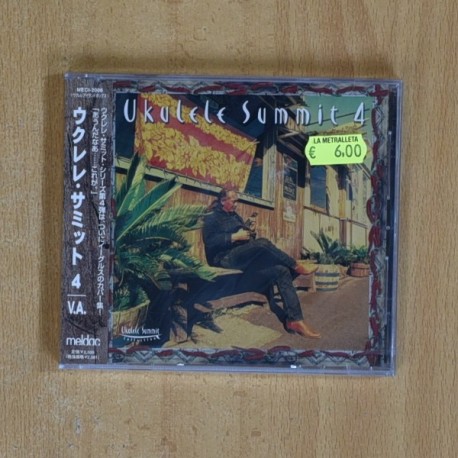 VARIOS - UKULELE SUMMIT 4 - ED JAPONESA CD