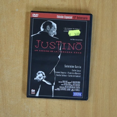 JUSTINO UN ASESINO DE LA TERCERA EDAD - DVD