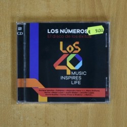 VARIOS - LOS NUMEROS 1 DE LOS 40 MUSIC INSPIRES LIFE - CD