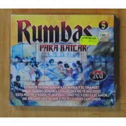 RUMBAS PARA BAILAR 5 - VARIOS - 2 CD