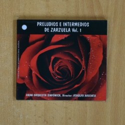 VARIOS - PRELUDIOS E INTERMEDIOS DE ZARZUELA VOL 1 - CD