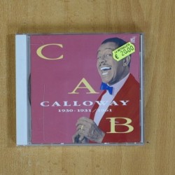 CAB CALLOWAY - 1930 / 1931 / 1961 - CD