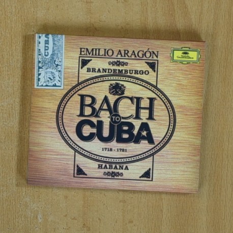 EMILIO ARAGON - BRANDEMBURGO BACH TO CUVA HABANA - CD