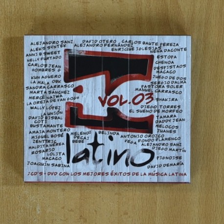 VARIOS - 40 LATINO VOL 03 - CD