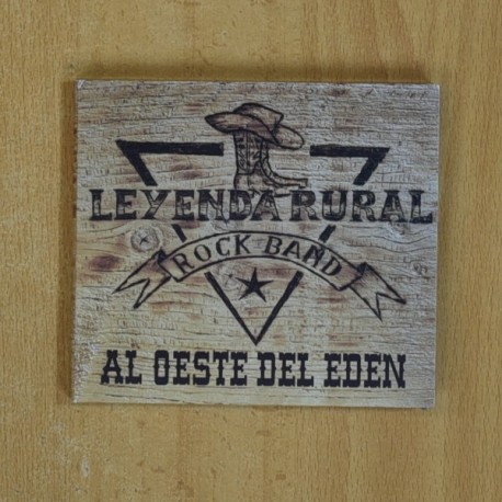 LEYENDA RURAL ROCK BAND - AL OESTE DEL EDEN - CD