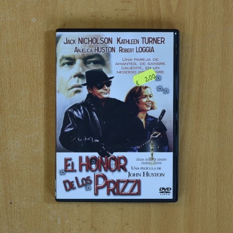 EL HONOR DE LOS PRIZZI - DVD