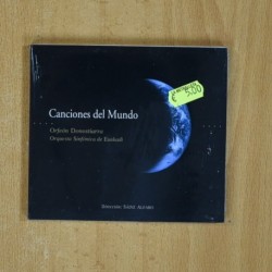VARIOS - CANCIONES DEL MUNDO ORFEON DONOSTIARRA ORQUESTA SINFONICA DE EUSKADI - CD