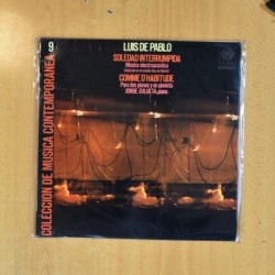 LUIS DE PABLO - SOLEDAD INTERRUMPIDA / COMME D HABITUDE - LP