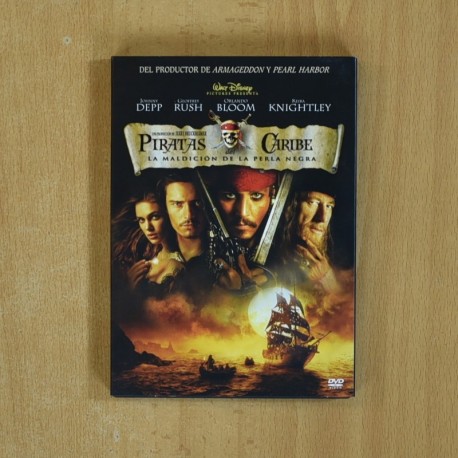 PIRATAS DEL CARIBE LA MALDICION DE LA PERLA NEGRA - DVD