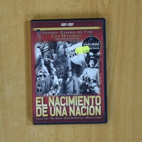 EL NACIMIENTO DE UNA NACION - DVD