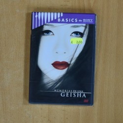 MEMORIAS DE UNA GEISHA - DVD