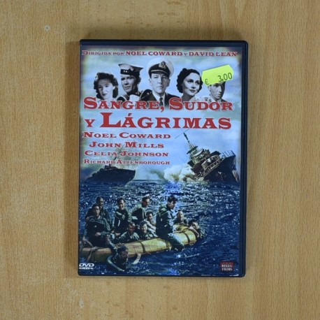 SANGRE SUDOR Y LAGRIMAS - DVD