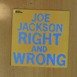 JOE JACKSON - RIGHT AND WRONG - MAXI