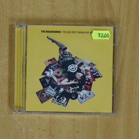 THE BREAKDOWNS - THE KIDS DONT WANNA BOP - CD