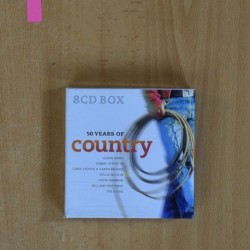 VARIOS - 50 YEARS OF COUNTRY - BOX 8 CD