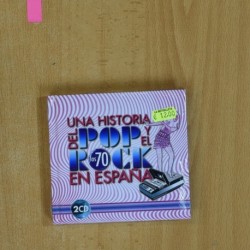VARIOS - UNA HISTORIA DEL POP Y EL ROCK EN ESPAÃA LOS 70 - CD