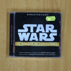 JOHN WILLIAMS - STAR WARS EL ATAQUE DE LOS CLONES - CD