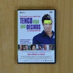 TENGO ALGO QUE DECIROS - DVD