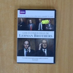 LOS ULTIMOS DIAS DE LEHMAN BROTHERS - DVD