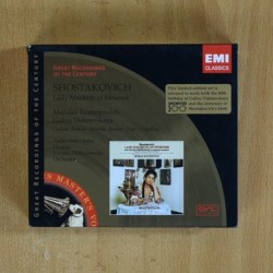 SHOSTAKOVICH - LADY MACBETH OF MTSENSK - CD