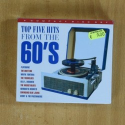 VARIOS - TOP FIVE HITS FROM THE 60S - 3 CD