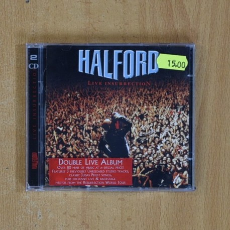 HALFORD - LIVE INSURRECTION - CD