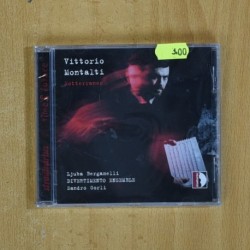 VITTORIO MONTALTI - SOTTERRANEO - CD