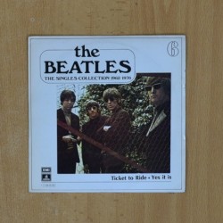 THE BEATLES - TICKET TO RIDE / YES IT IS - SINGLE