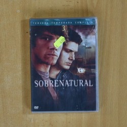 SOBRENATURAL - TERCERA TEMPORADA - DVD